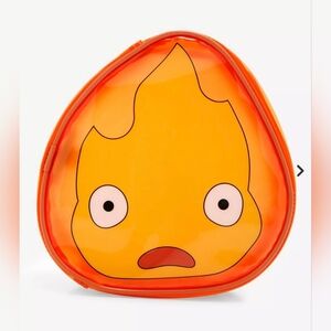 Studio Ghibli Howl's Moving Castle Calcifer Figural Cosmetic Bag